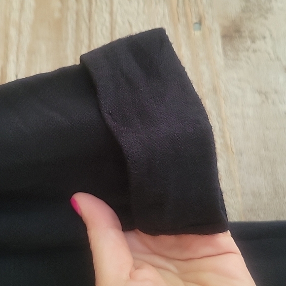 Splendid Women's Super Soft Cotton Terry Off Shoulder Black Dress - Picture 4 of 7